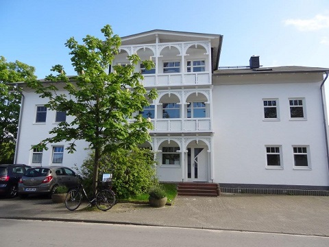 Eingang zu den Ferienwohnungen